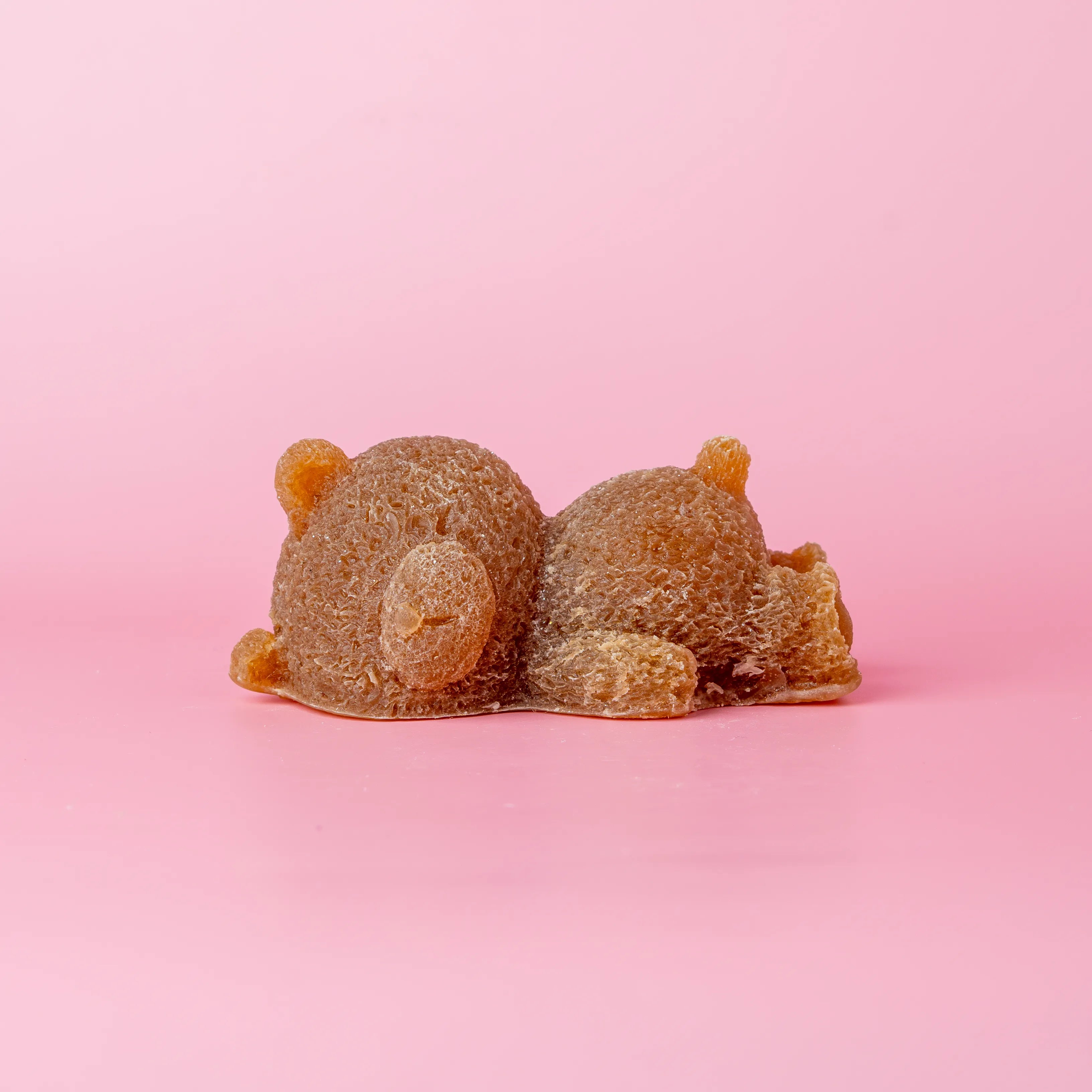 Sleeping bear crystal candy light brown