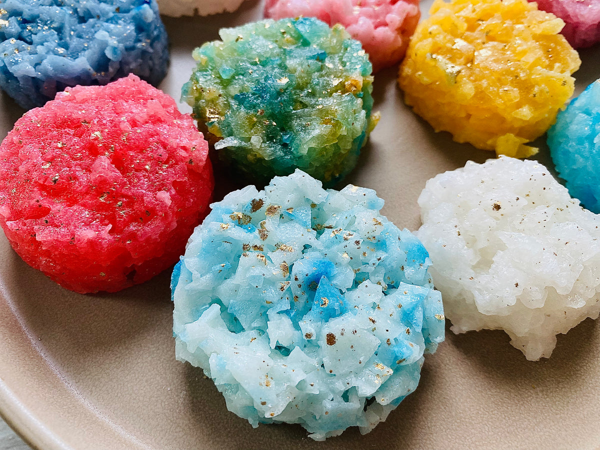 Edible Crystal Clusters Silky Gem Crystal Candy