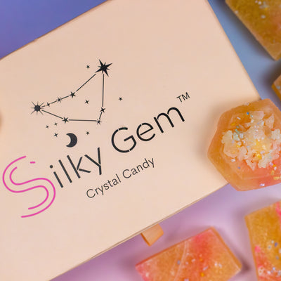 Silky Gem Peach Moonstone crystal candy product image