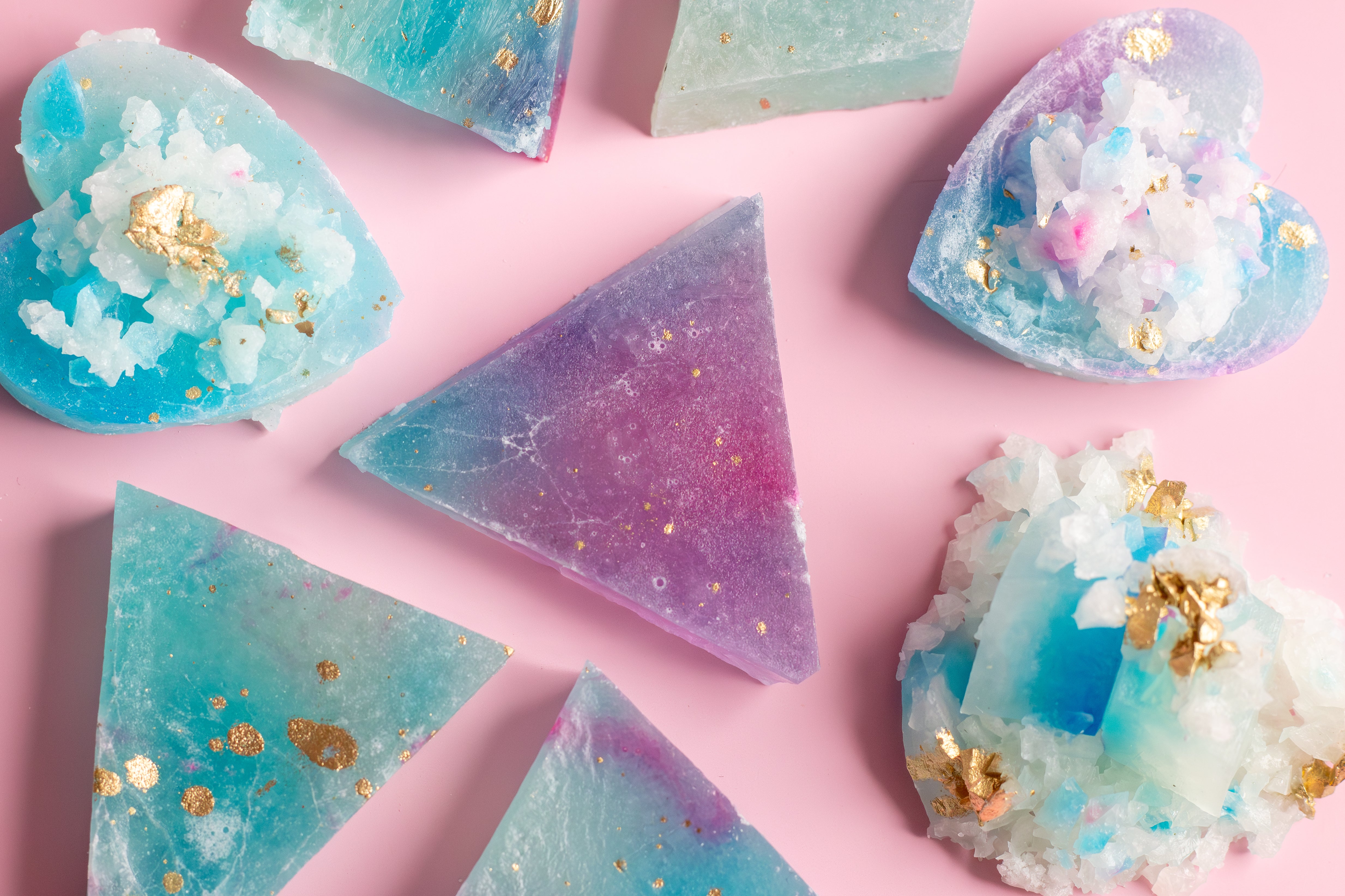Sapphire Creation Box - 4 Edible Crystals