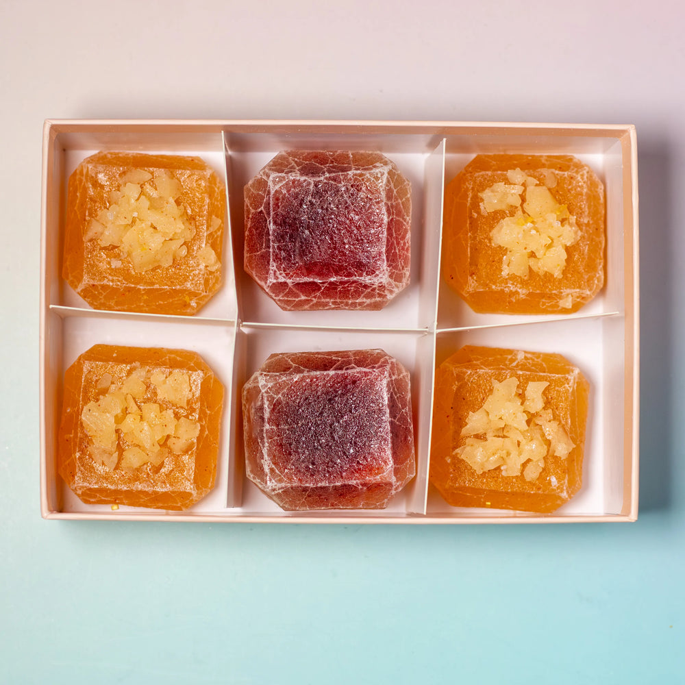 Silky Gem Spicy Pineapple crystal candy product image