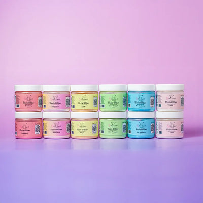 Silky Gem Sizzle Glitter Sour Dip Watermelon crystal candy product image