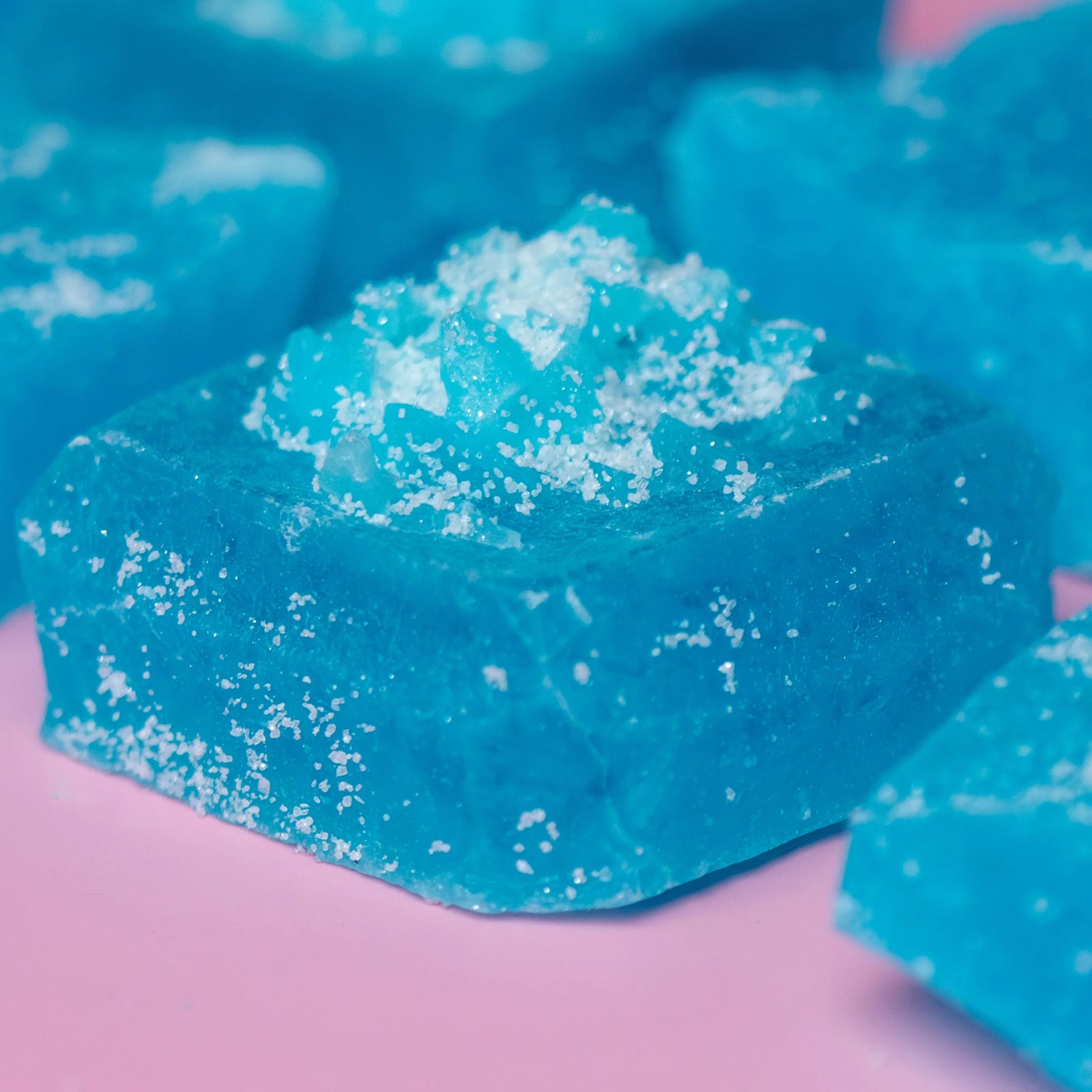 Silky Gem Sour Blue Raspberry Lapis crystal candy collection